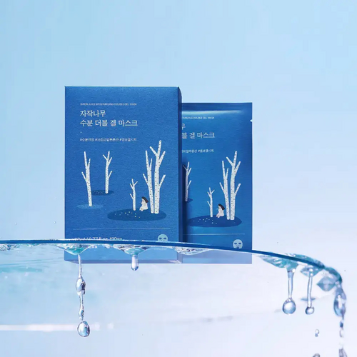Round Lab Birch Juice Moisturizing Double Gel Mask 23 mL