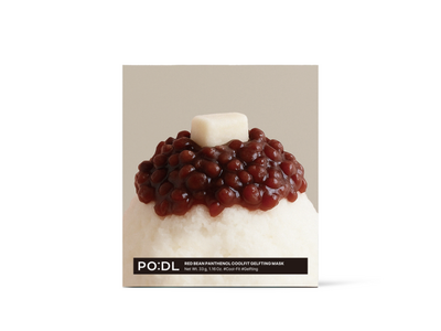 PO:DL Red Bean Panthenol Coolfit Gelfting Mask 33g