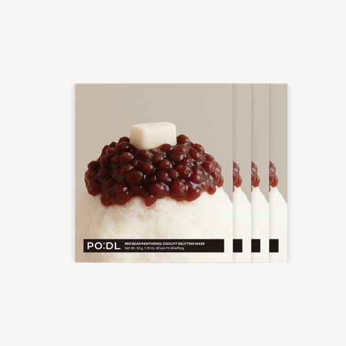 PO:DL Red Bean Panthenol Coolfit Gelfting Mask 33g PO:DL Red Bean Panthenol Coolfit Gelfting Mask 33g