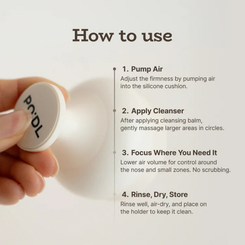 PO:DL BO:DL Brush Facial Cleansing Brush