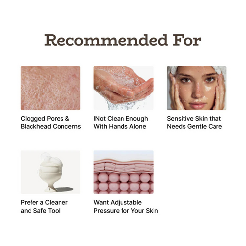 PO:DL BO:DL Brush Facial Cleansing Brush