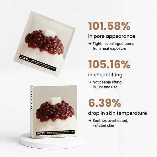 PO:DL Red Bean Panthenol Coolfit Gelfting Mask 33g PO:DL Red Bean Panthenol Coolfit Gelfting Mask 33g