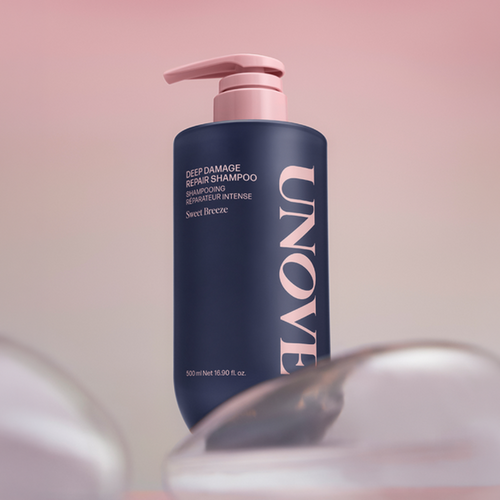 Unove Deep Damage Repair Shampoo 500mL - Rosy Aura Unove Deep Damage Repair Shampoo 500mL - Rosy Aura