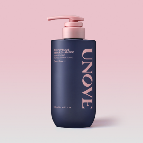 Unove Deep Damage Repair Shampoo 500mL - Rosy Aura Unove Deep Damage Repair Shampoo 500mL - Rosy Aura