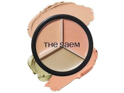 The Saem Cover Perfection Triple Pot Concealer 4.5g*3 The Saem Cover Perfection Triple Pot Concealer 4.5g*3