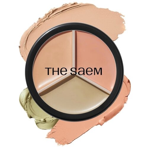 The Saem Cover Perfection Triple Pot Concealer 4.5g*3 The Saem Cover Perfection Triple Pot Concealer 4.5g*3