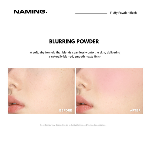 NAMING. Fluffy Powder Blush 3.2g NAMING. Fluffy Powder Blush 3.2g