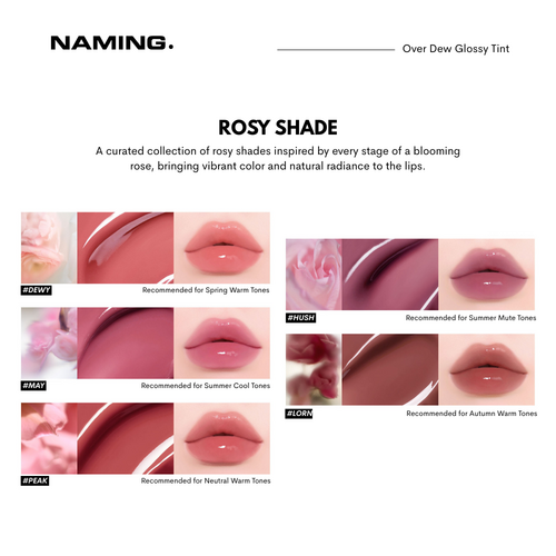 NAMING. Over Dew Glossy Lip Tint 3.2g NAMING. Over Dew Glossy Lip Tint 3.2g