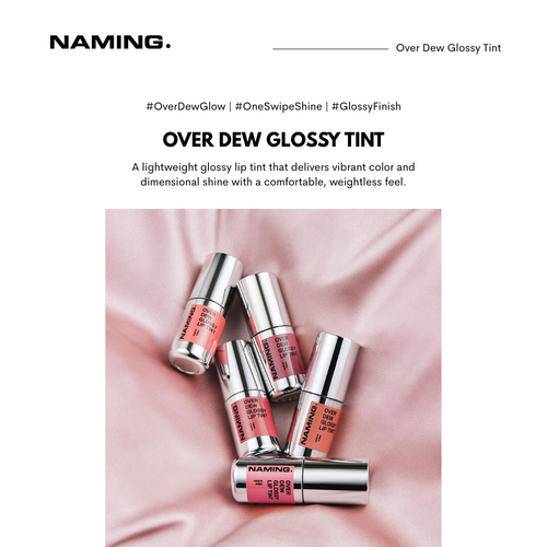 NAMING. Over Dew Glossy Lip Tint 3.2g NAMING. Over Dew Glossy Lip Tint 3.2g