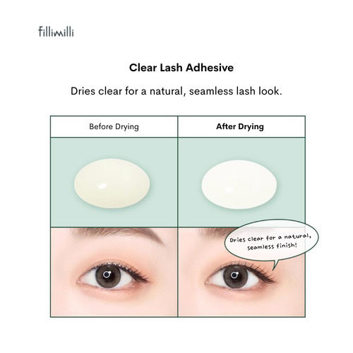 FILLIMILLI Clear Eyelash Adhesive 7g FILLIMILLI Clear Eyelash Adhesive 7g