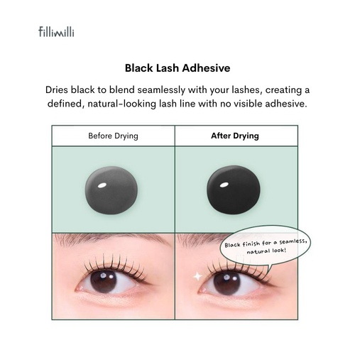 FILLIMILLI Black Eyelash Adhesive 7g FILLIMILLI Black Eyelash Adhesive 7g