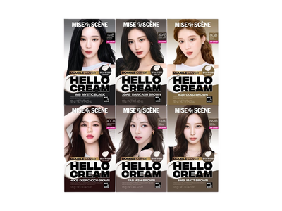 Mise en Scene Hello Cream Double Cover Hair Dye 120g Mise en Scene Hello Cream Double Cover Hair Dye 120g