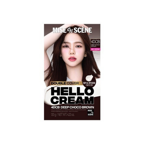 Mise en Scene Hello Cream Double Cover Hair Dye 120g Mise en Scene Hello Cream Double Cover Hair Dye 120g