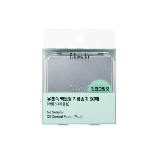 FILLIMILLI No Sebum Oil Control Paper (Pact) (50p+50p) FILLIMILLI No Sebum Oil Control Paper (Pact) (50p+50p)