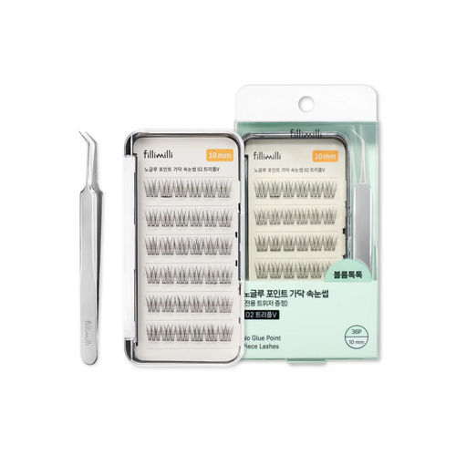 FILLIMILLI No Glue Point Piece Lashes 36p