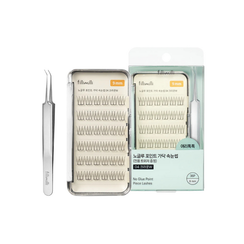 FILLIMILLI No Glue Point Piece Lashes 36p