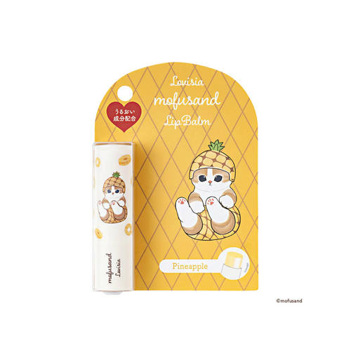 Lovisia Mofusand Lip Balm 4g Pineapple