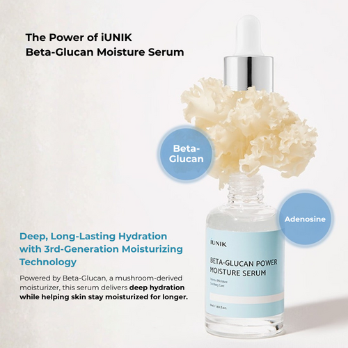 IUNIK Beta Glucan Power Moisture Serum 50mL IUNIK Beta Glucan Power Moisture Serum 50mL