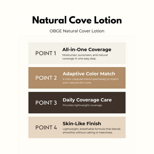 OBGE Natural Cover Lotion 50g OBGE Natural Cover Lotion 50g