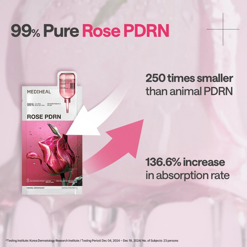 MEDIHEAL British White Rose PDRN Essential Mask 24g MEDIHEAL British White Rose PDRN Essential Mask 24g