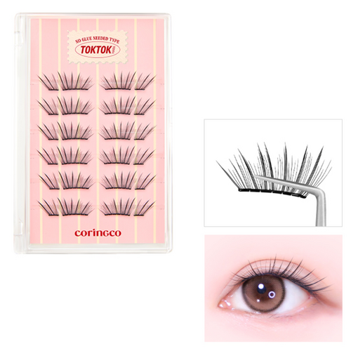 Coringco Toktokhara No Glue Half Eyelash Coringco Toktokhara No Glue Half Eyelash