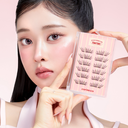 Coringco Toktokhara No Glue Half Eyelash Coringco Toktokhara No Glue Half Eyelash