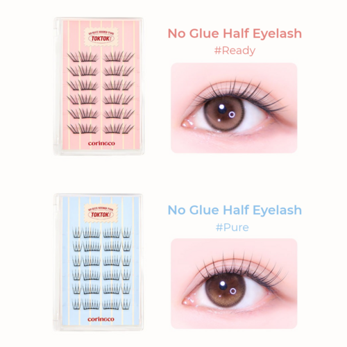 Coringco Toktokhara No Glue Half Eyelash Coringco Toktokhara No Glue Half Eyelash
