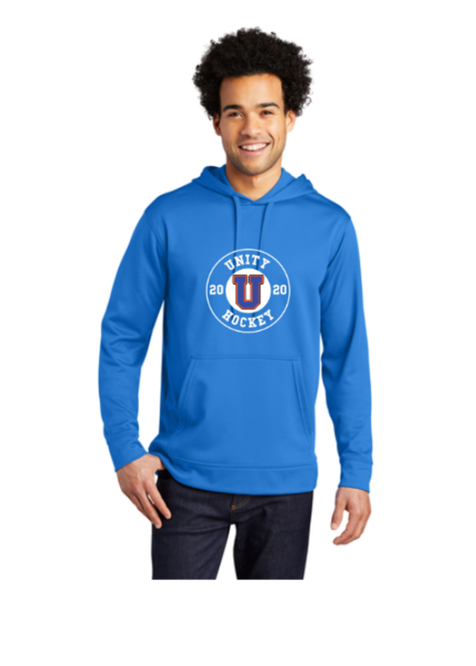 Unity Hockey Port & Company® Performance Fleece Pullover Hooded Sweatshirt-Senior (PC590H)