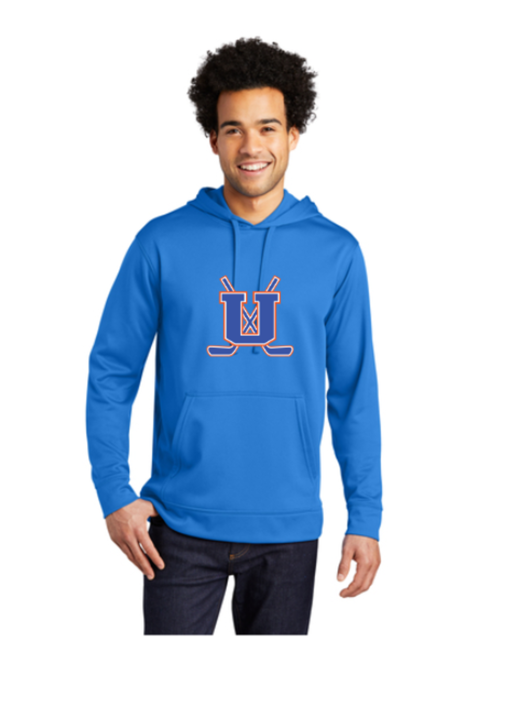 Unity Hockey Port & Company® Performance Fleece Pullover Hooded Sweatshirt-Senior (PC590H)