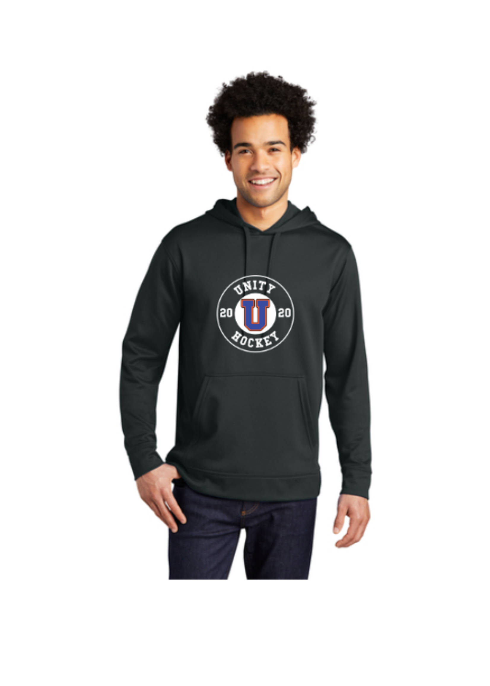 Unity Hockey Port & Company® Performance Fleece Pullover Hooded Sweatshirt-Senior (PC590H)