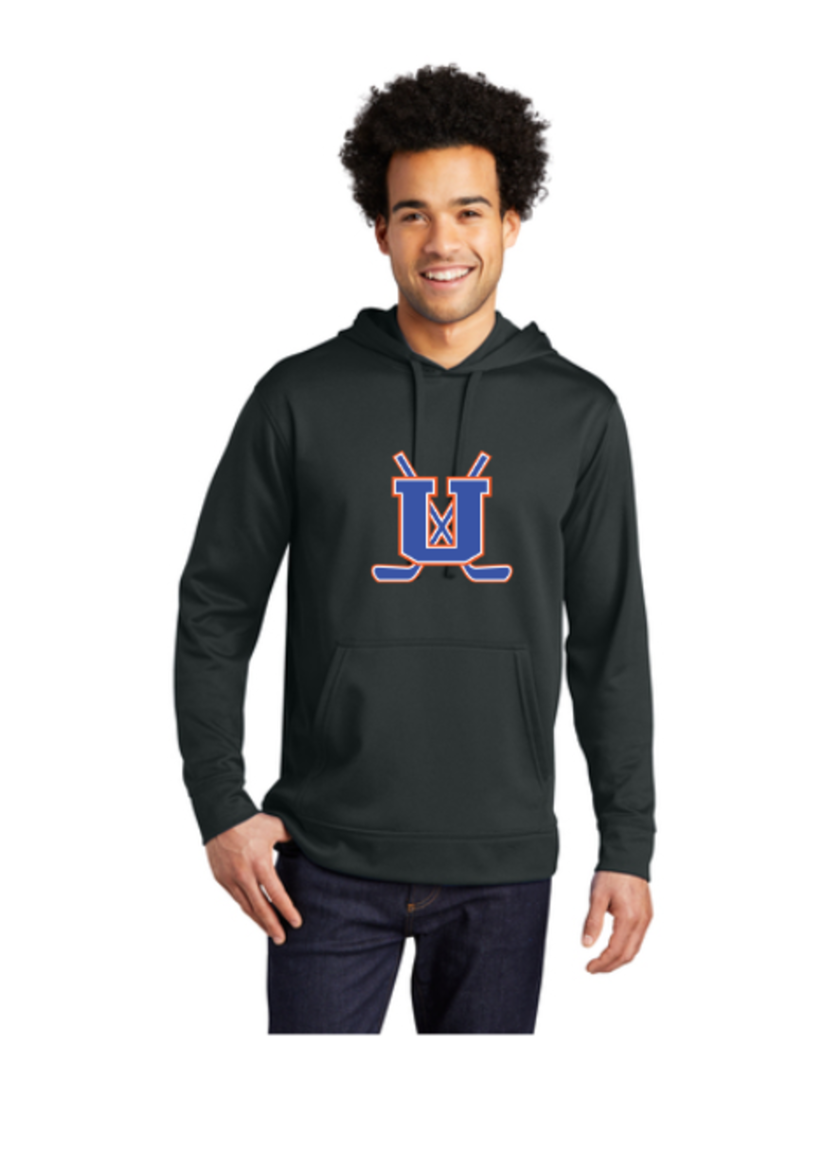 Unity Hockey Port & Company® Performance Fleece Pullover Hooded Sweatshirt-Senior (PC590H)