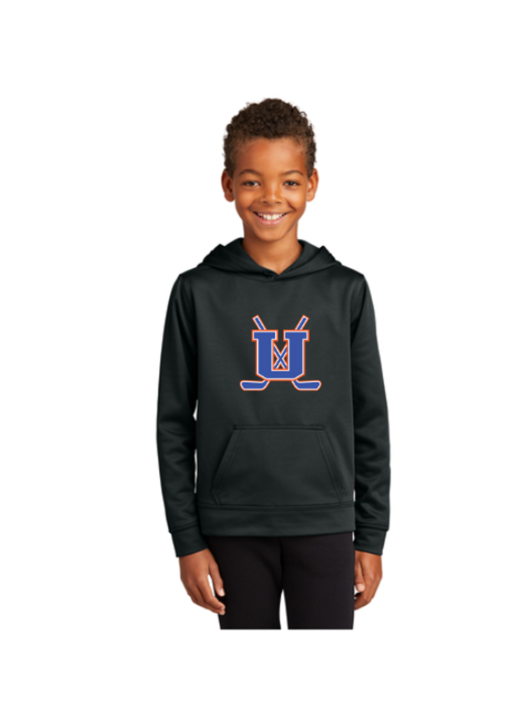 Unity Hockey Port & Company®  Performance Fleece Pullover Hooded Sweatshirt-Youth (PC590YH)