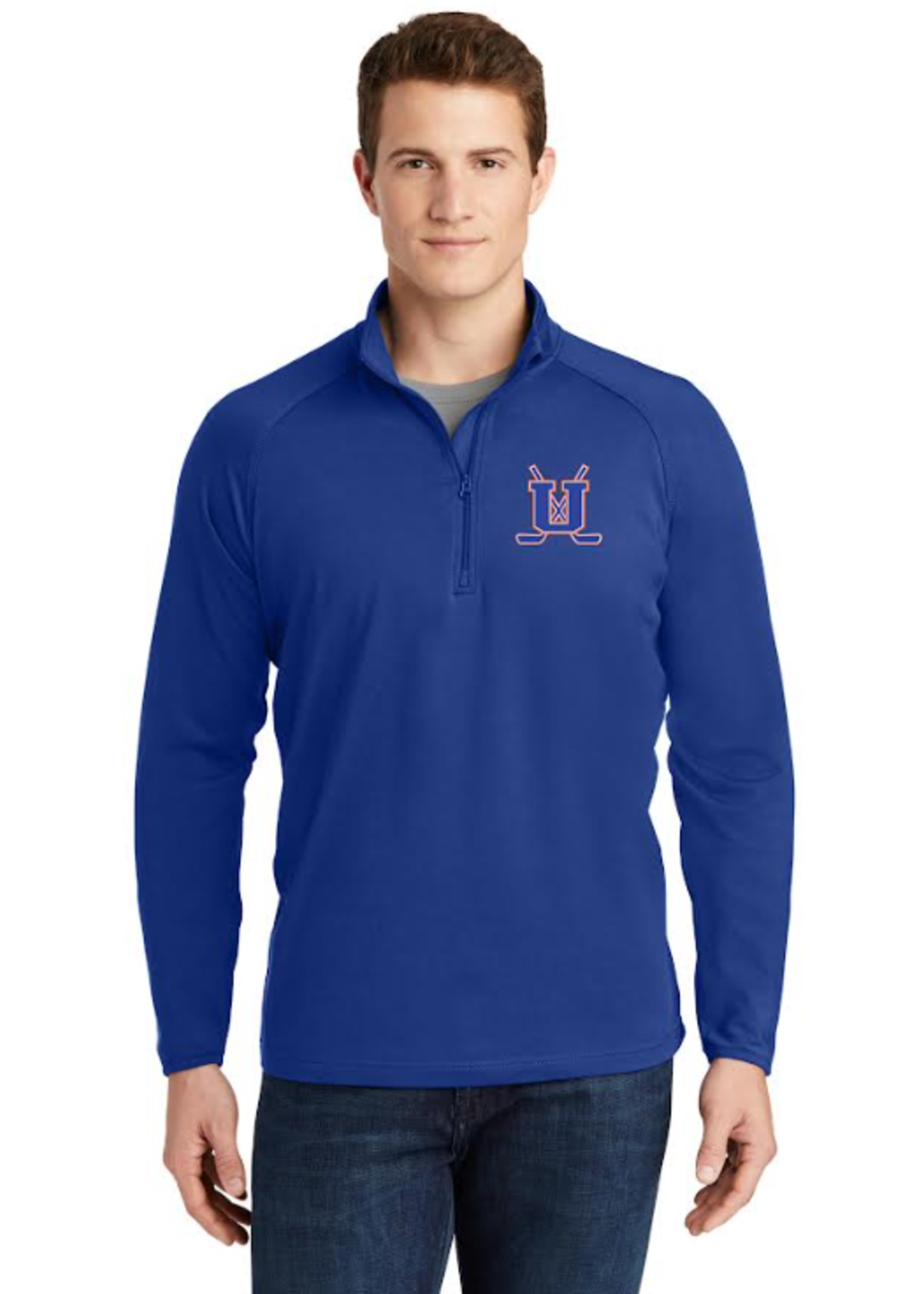 Unity Hockey Sport-Tek Men's Sport-Wick Stretch 1/4-Zip Pullover (ST850)