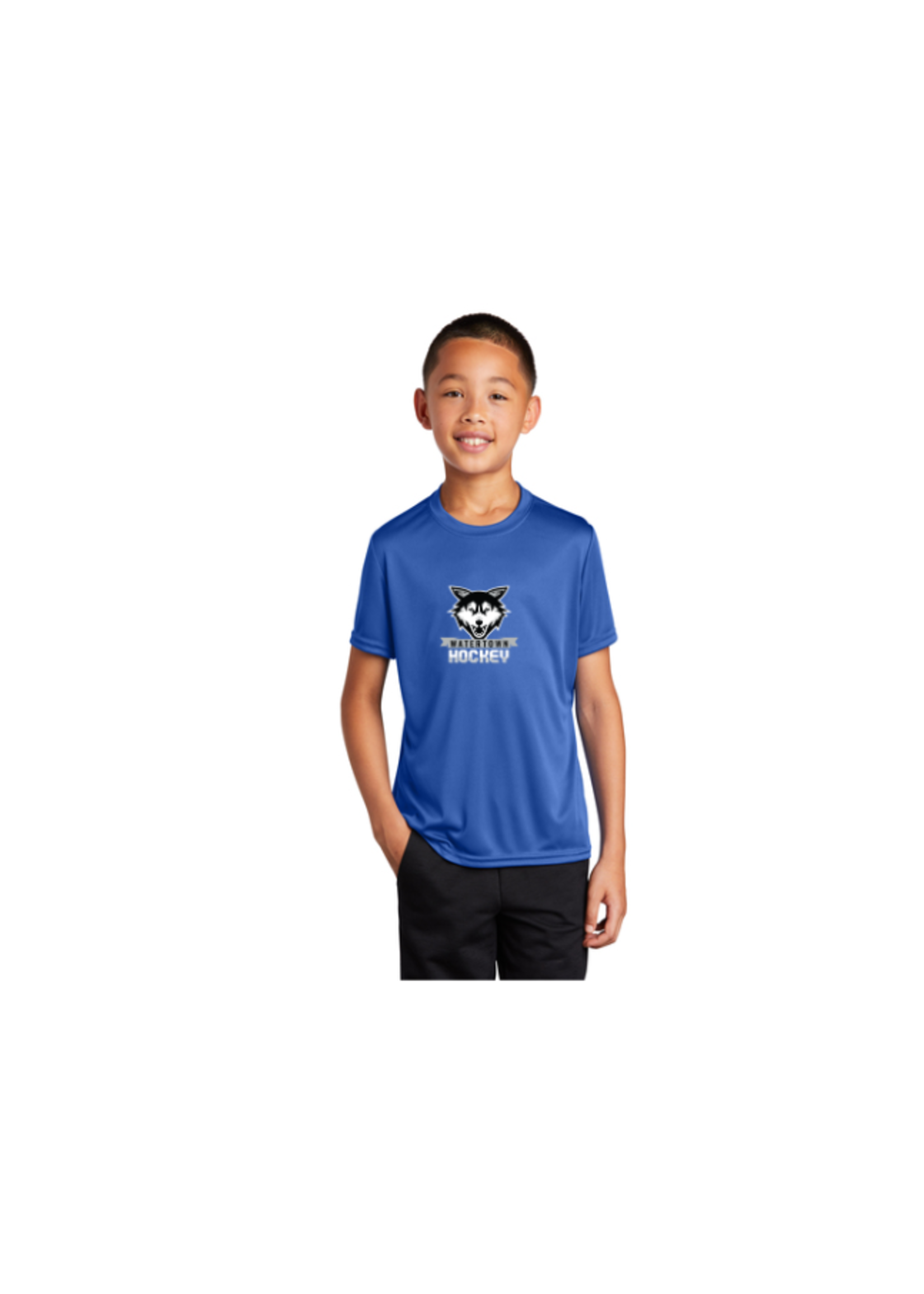 Watertown Hockey Port & Company® Performance Tee - Youth PC380Y