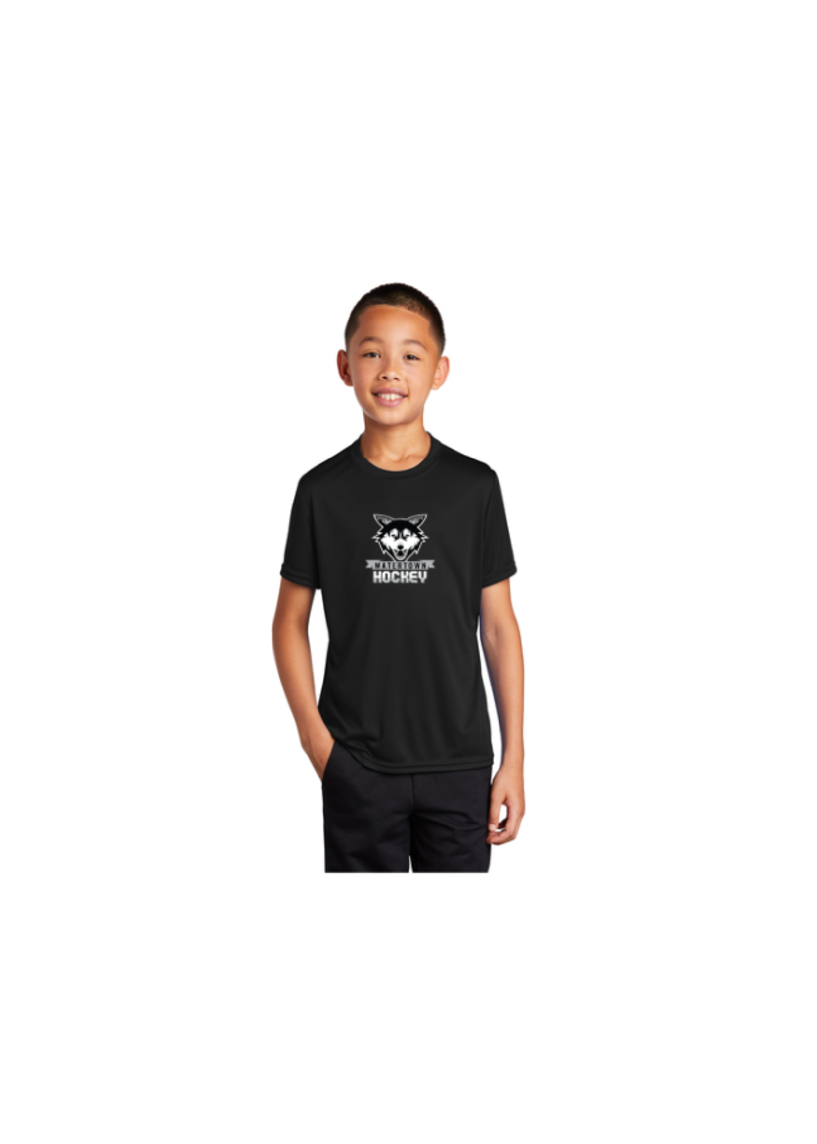 Watertown Hockey Port & Company® Performance Tee - Youth PC380Y