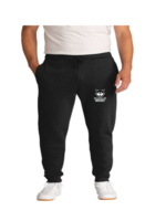 Watertown Hockey Jet Black Port & Company® Core Fleece Jogger-Senior (PC78J)