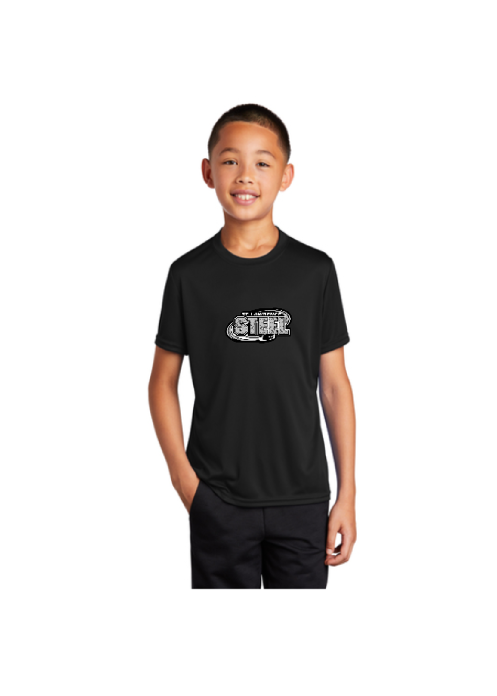 ST Lawrence Steel Port & Company® Performance Tee - Youth PC380Y