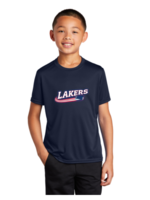 Sara-Placid Lakers Hockey Port & Company® Youth Performance Tee PC380Y