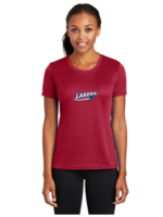 Sara-Placid Lakers Hockey Port & Company® Ladies Performance Tee LPC380