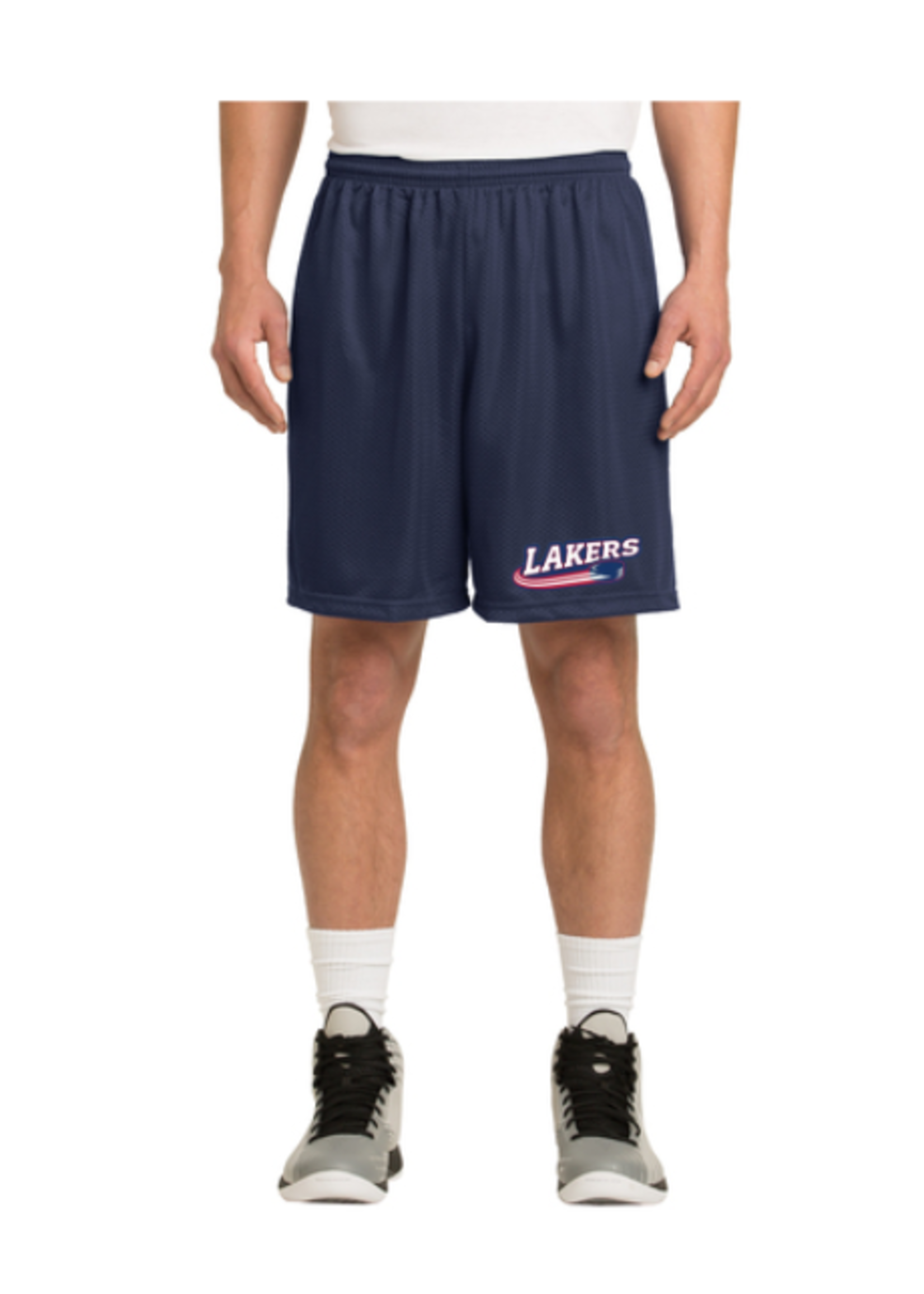 Sara-Placid Lakers Hockey Sport-Tek® PosiCharge® Classic Mesh Short ST510