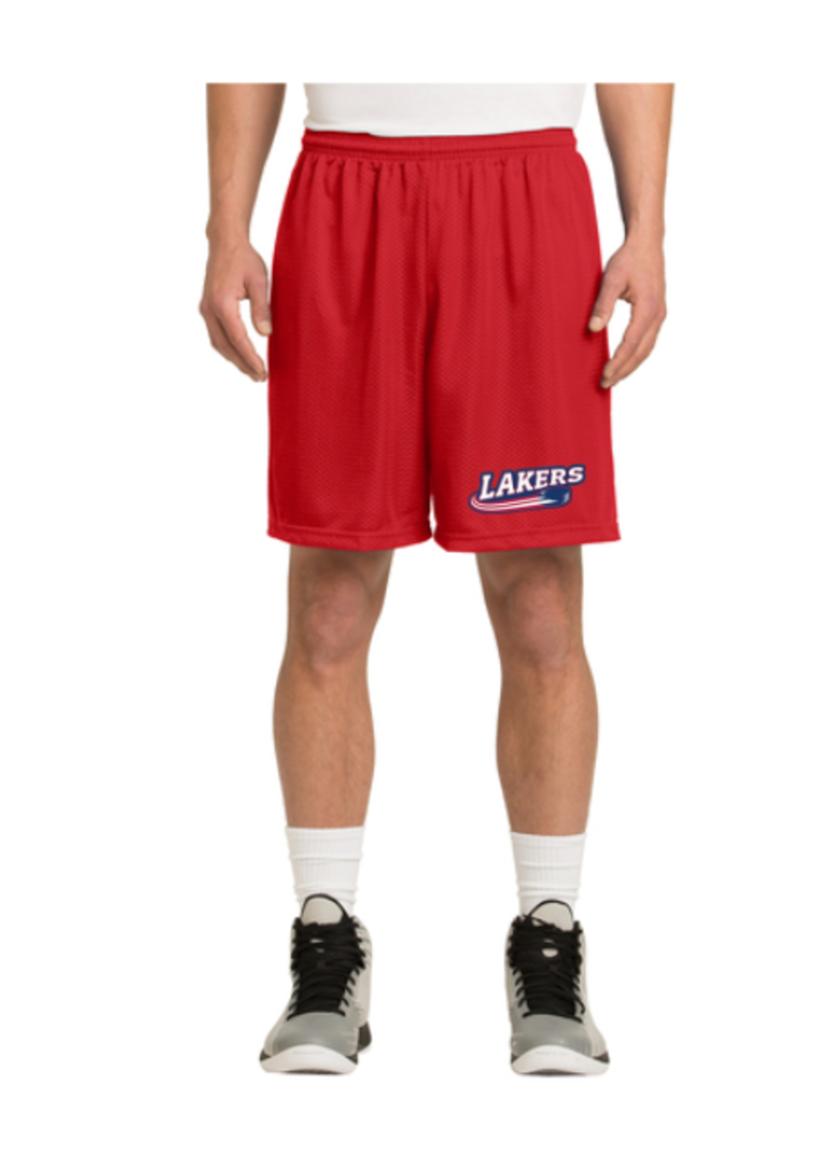Sara-Placid Lakers Hockey Sport-Tek® PosiCharge® Classic Mesh Short ST510