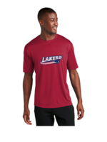 Sara-Placid Lakers Hockey Port & Company® Performance Tee - Senior (PC380)