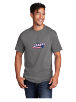 Sara-Placid Lakers Hockey Port & Company® Core Cotton Tee Senior (PC54)