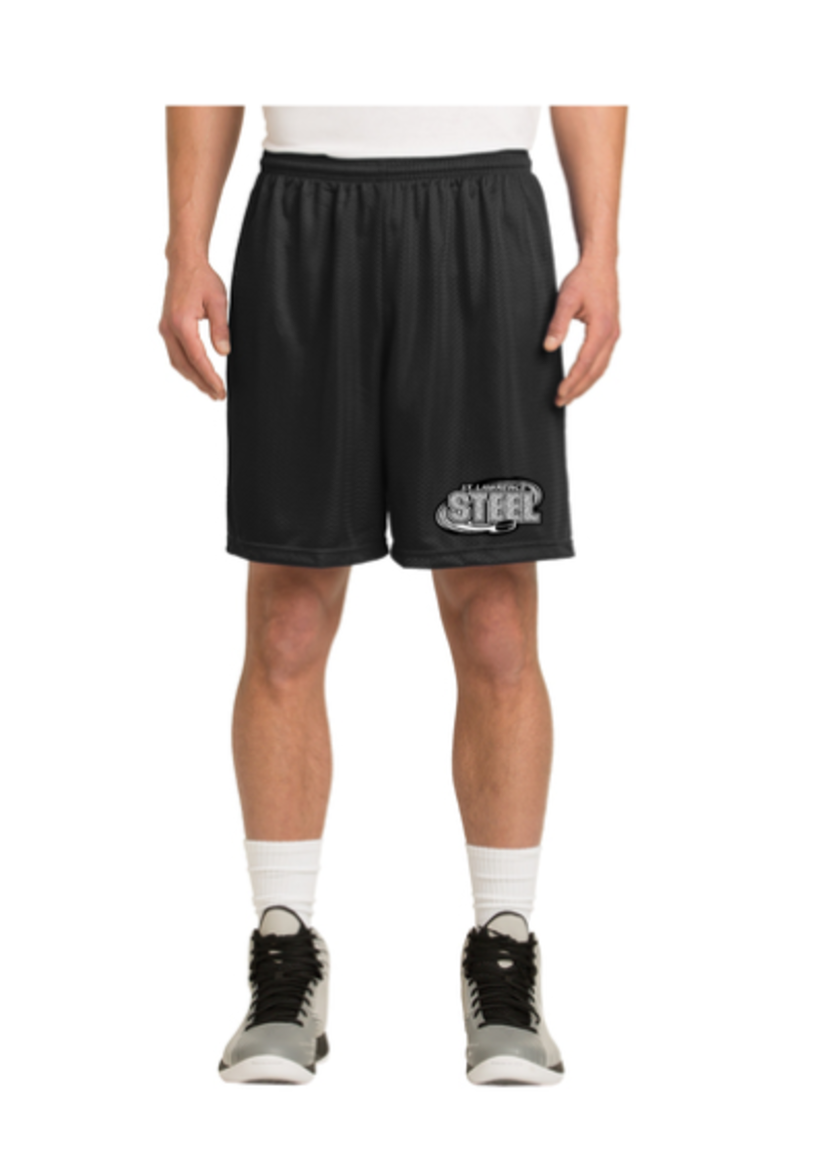 St Lawrence Steel Hockey Sport-Tek® PosiCharge® Classic Mesh Short ST510