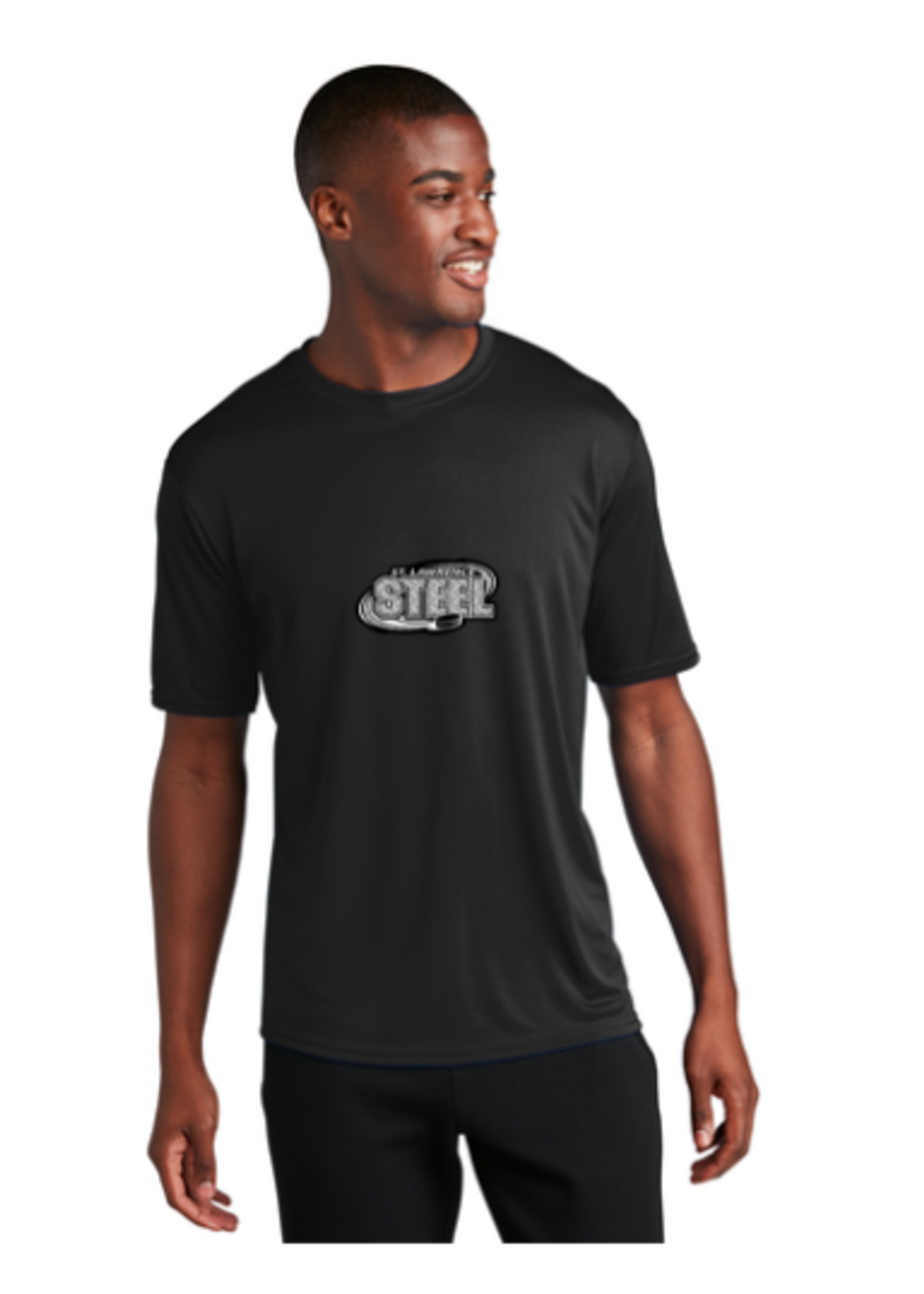 St Lawrence Steel Hockey Port & Company® Performance Tee - Senior (PC380)