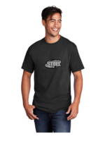 St Lawrence Steel Hockey Port & Company® Core Cotton Tee Senior (PC54)