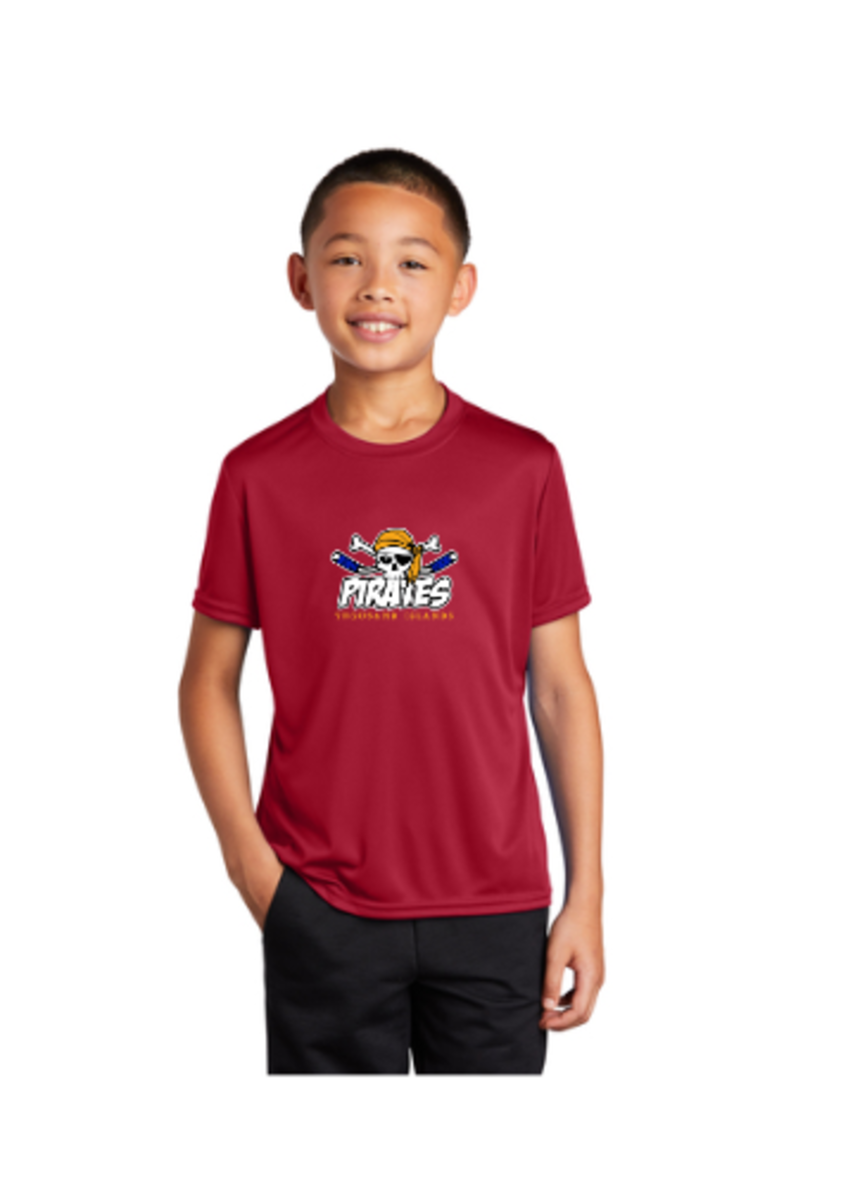T.I Hockey Port & Company® Youth Performance Tee PC380Y