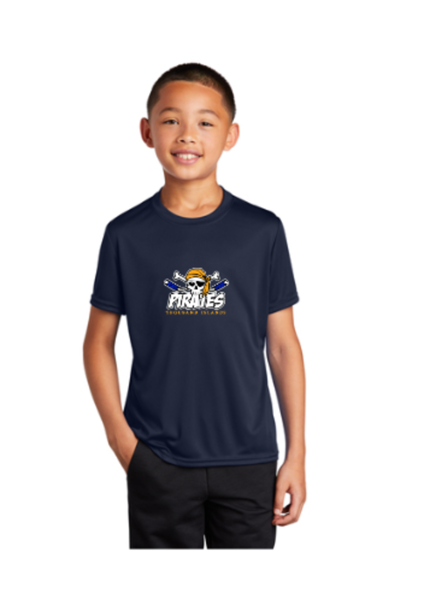 T.I Hockey Port & Company® Youth Performance Tee PC380Y