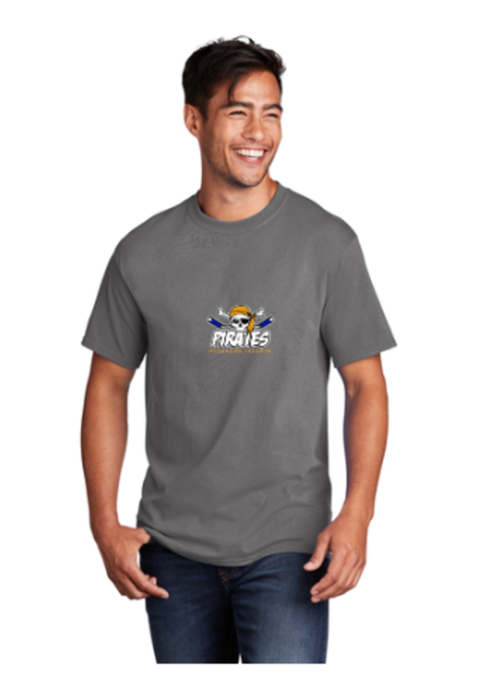 T.I Hockey Port & Company® Core Cotton Tee Senior (PC54)