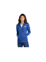 IHC Hockey Port & Company® Ladies Core Fleece Full-Zip Hooded Sweatshirt LPC78ZH